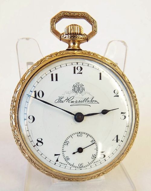 A 1930s Thomas Russell Pocket Watch.