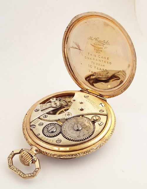 fig 2. A 1930s Thomas Russell pocket watch.