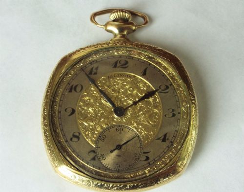 fig 1. 1920 Elite pocket watch from the Illinois Watch Co