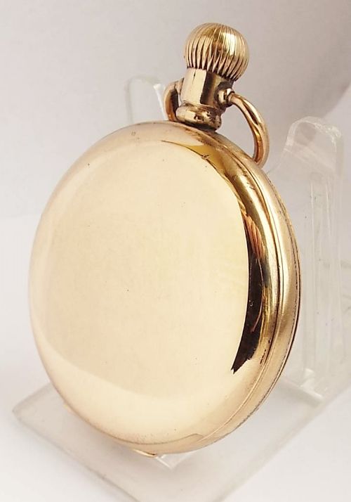 fig 1. Vintage 1930s Cyma stem winding pocket watch.