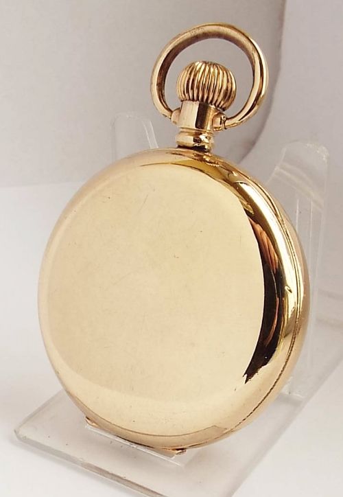 fig 1. A 1930s Bernex stem winding pocket watch.