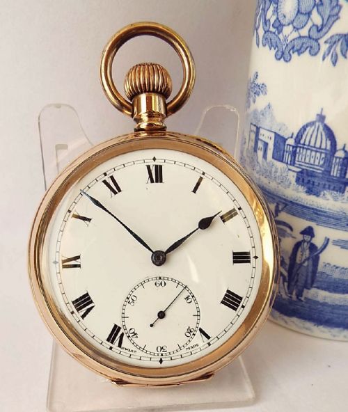1930s Herald Pocket Watch by Revue Thommen.
