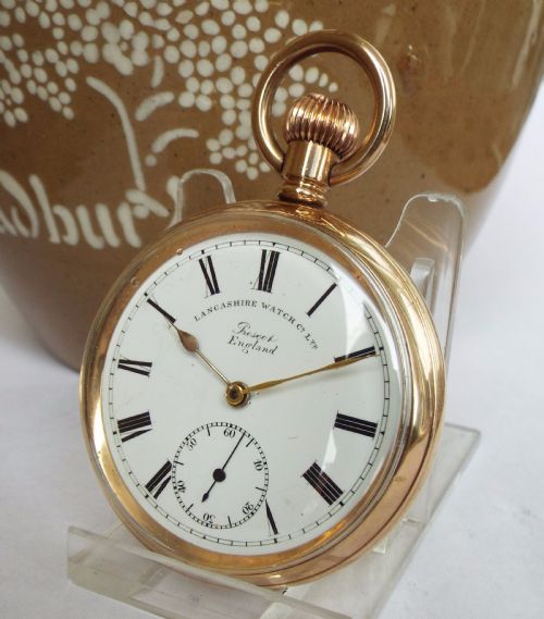 Antique Prescot Pocket Watch, Lancashire Watch Co