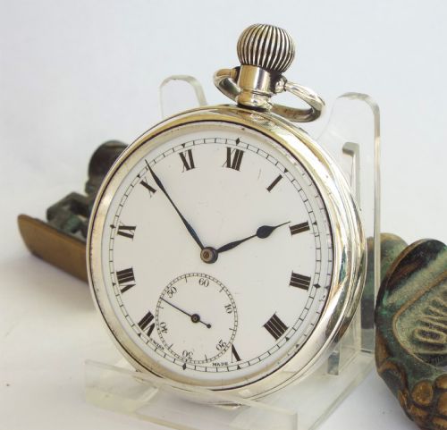 1921 'Geddes Axe' Silver Pocket Watch, Military