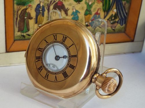 Waltham Marquis Half Hunter Pocket Watch, 1916