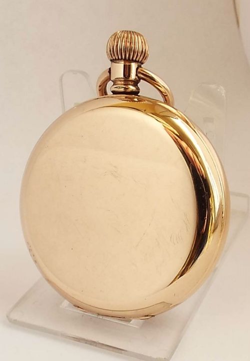 fig 1. An antique Waltham pocket watch originally retailed by Fattorini & Sons of Bradford.
