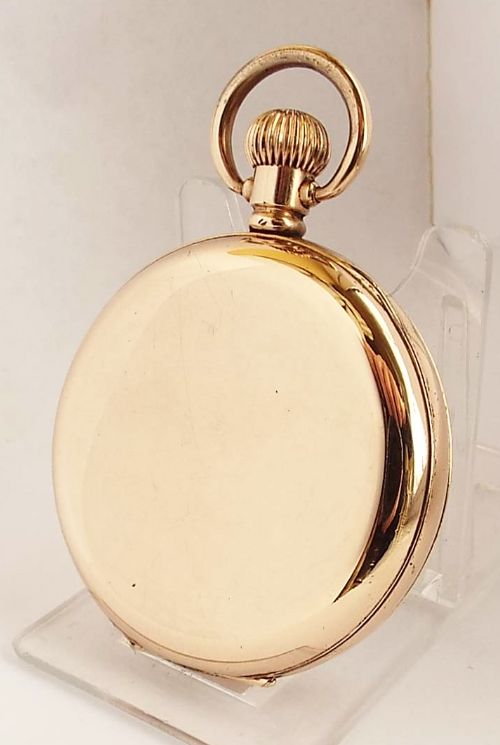 fig 1. 1920s English Lever stem winding pocket watch.