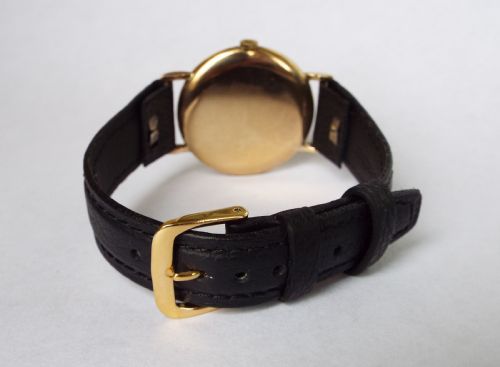 fig 2. Gents 9ct gold Rotary wrist watch, 1956