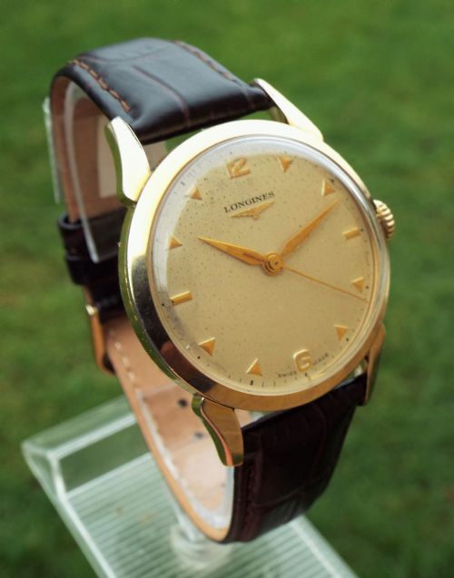 fig 1. Gents Longines wrist watch, 1952