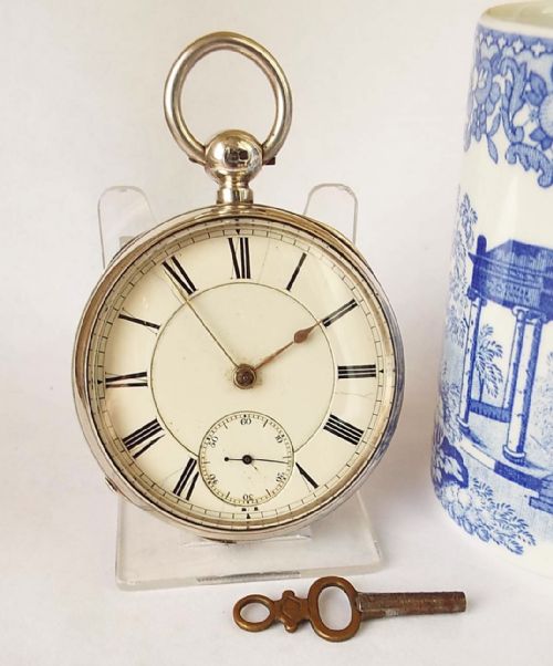 An Antique Silver Waltham Pocket Watch.