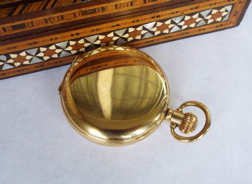 fig 2. Waltham P S Bartlett half hunter pocket watch 1910