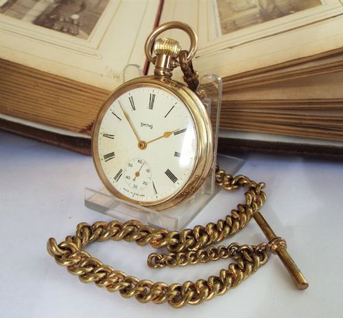 1940s Smiths Pocket Watch, Made in England
