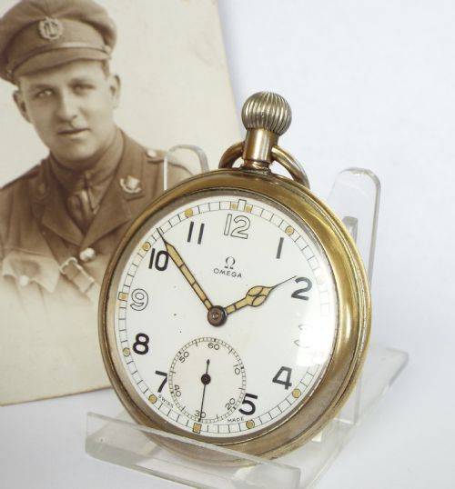 1940s Omega Military Pocket Watch