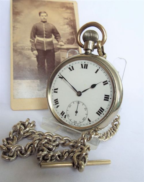 1930s/40s Military Pocket Watch with Albert