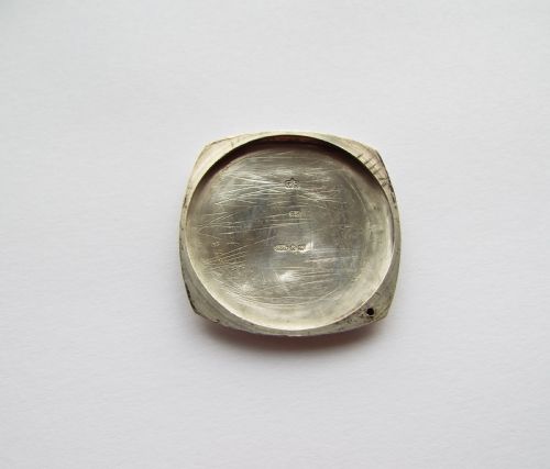 fig 4. Gents silver watch with William Morris history