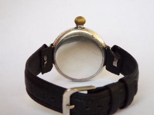 fig 2. Gents WW1 silver Electa trench watch, 1914