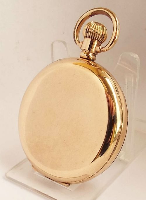 fig 1. A 1930s Buren pocket watch. Ashton-u-Lyne
