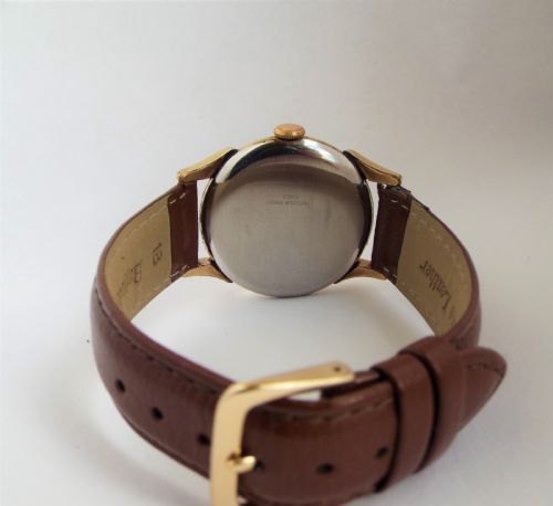fig 2. Gents 1950s Lever wrist watch with teardrop lugs
