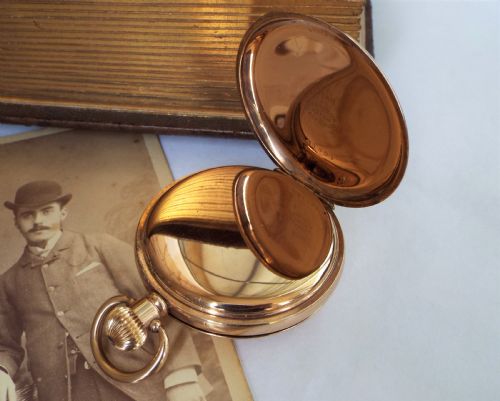 fig 2. Thomas Russell half hunter pocket watch
