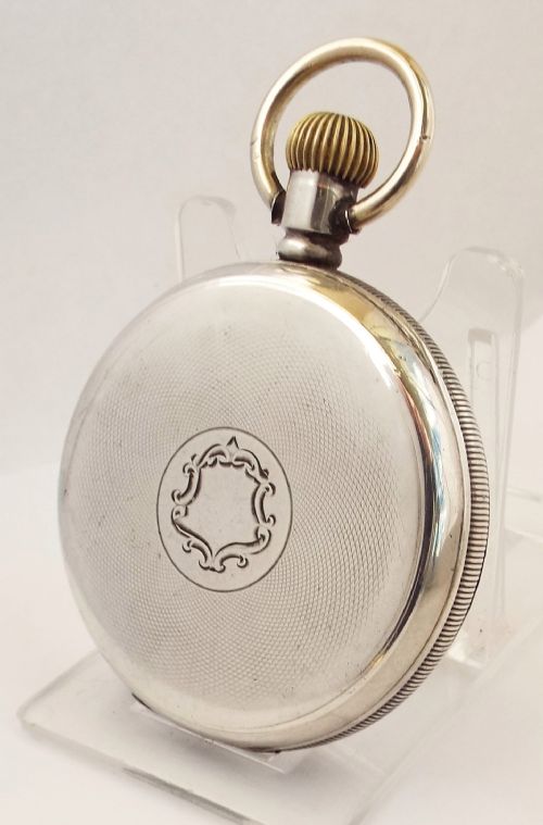 fig 1. An antique silver pocket watch, 1919.
