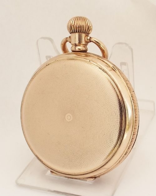 fig 1. A 1920s Swiss full hunter pocket watch.