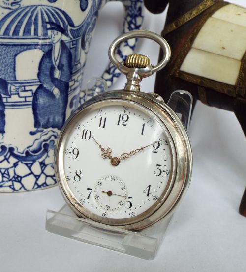 An Antique Silver Pocket Watch, C1910s