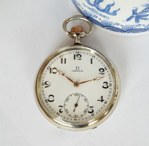 fig 1. 1920s Omega pocket watch