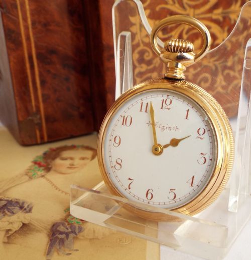 A Ladies Antique Elgin Fob Watch.