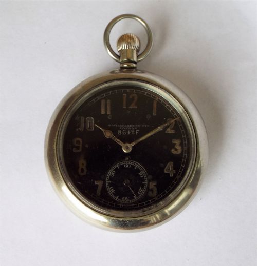 fig 1. WW1 H Williamson Ltd pocket watch