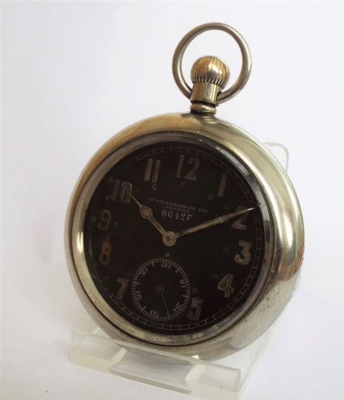 Ww1 H Williamson Ltd Pocket Watch