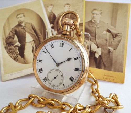 1920s Selezi Pocket Watch from Dimier Frères & Cie with Albert