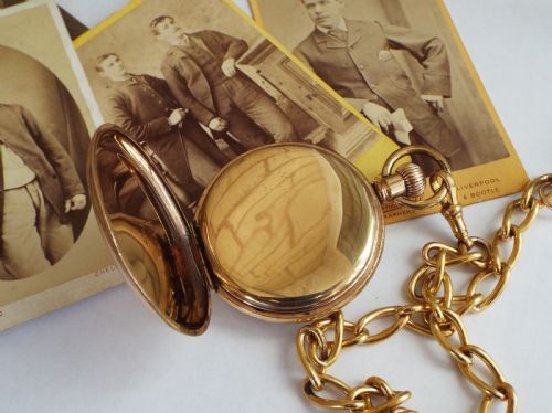 fig 2. 1920s Selezi pocket watch from Dimier Frères & Cie with albert