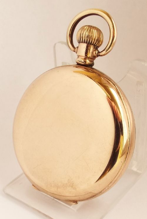 fig 1. A 1920s Swiss pocket watch originally retailed by Shackleton & Co Brighouse.