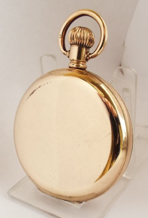 fig 1. A vintage 1920s Equity full hunter pocket watch.