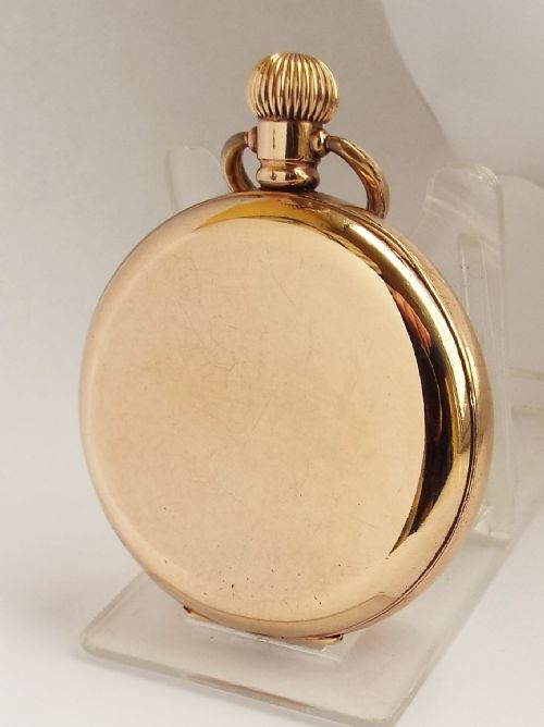 fig 1. A 1920s Waltham Traveler pocket watch.