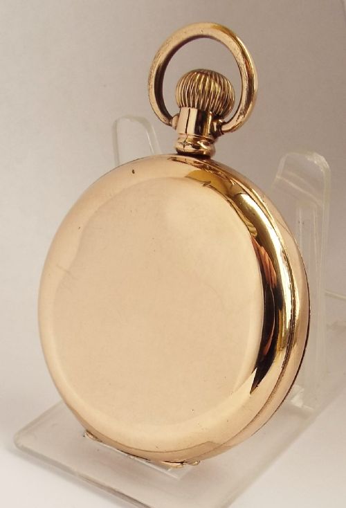 fig 1. A 1920s Waltham full hunter pocket watch.