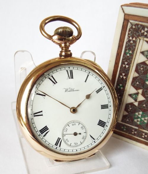 Antique Gold Filled Waltham Pocket Watch 1897.
