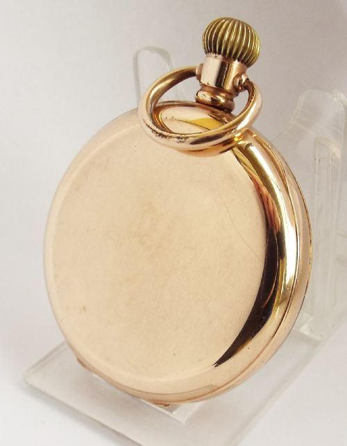 fig 1. Antique Thomas Russell stem winding pocket watch.
