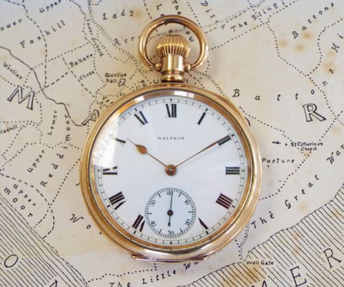 fig 1. Waltham Royal pocket watch in beautiful condition