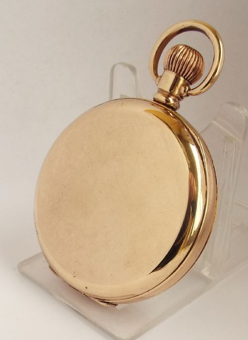 fig 1. Antique stem winding Waltham pocket watch 1912.