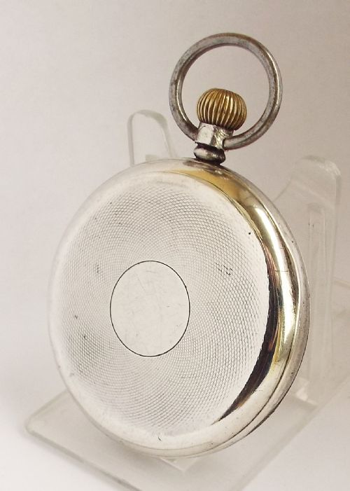 fig 1. A 1930s Kays Masterpiece silver pocket watch.