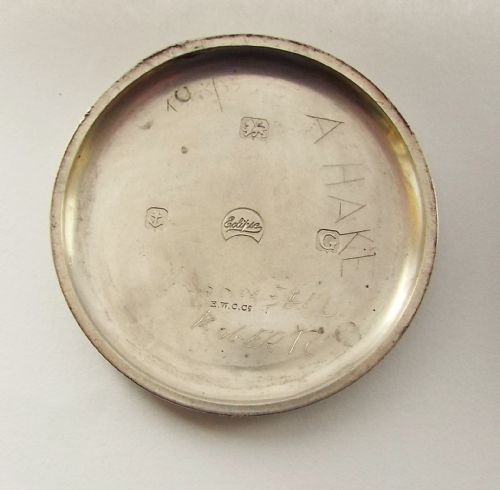 fig 3. A 1930s Kays Masterpiece silver pocket watch.
