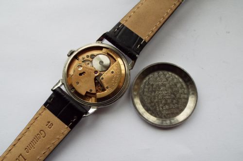 fig 1. Gents 1950 Omega bumper automatic wrist watch