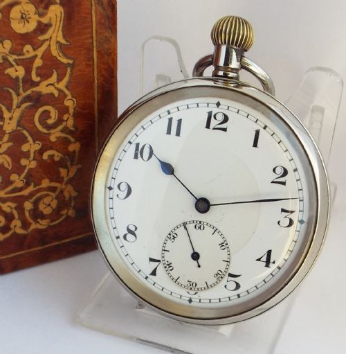 1920s Nirvana Stem Winding Pocket Watch