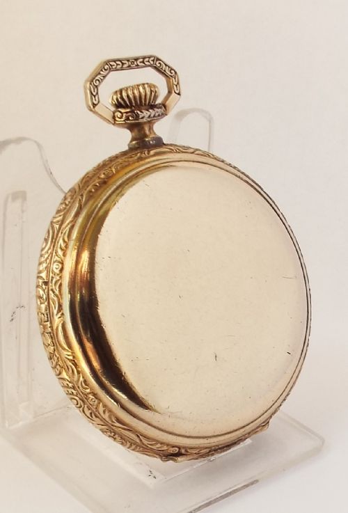 fig 1. An antique Thomas Russell full hunter pocket watch.