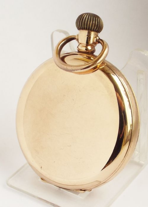 fig 1. A 1920s Swiss full hunter pocket watch.