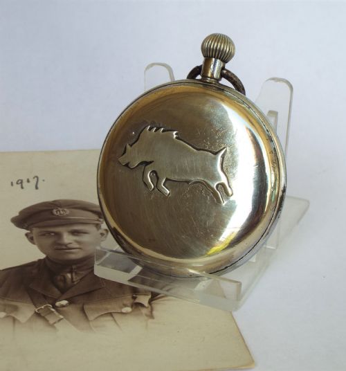 fig 1. WW2 Omega GSTP pocket watch