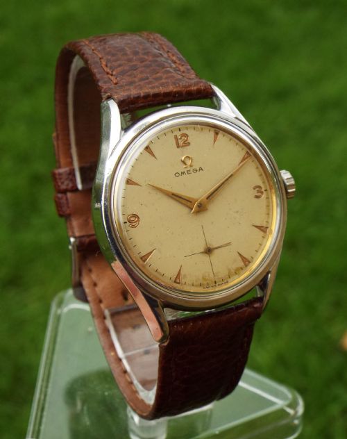 fig 1. Gents 1950s Omega wrist watch