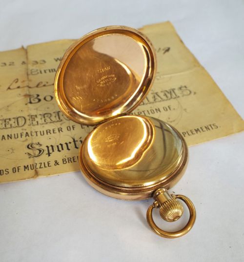 fig 1. 1920s Revue pocket watch from J W Benson