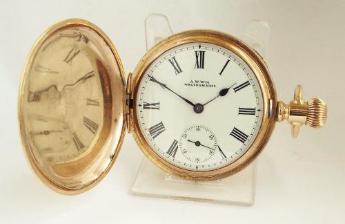 A 1926 Waltham Hunter Pocket Watch.